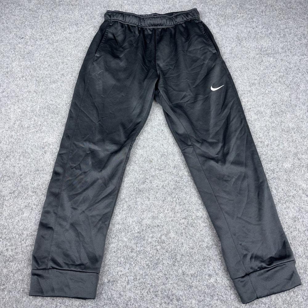 Nike Therma-FIT Jogger Pants Women's XL Gray Fleece Lined Athletic Training EUC